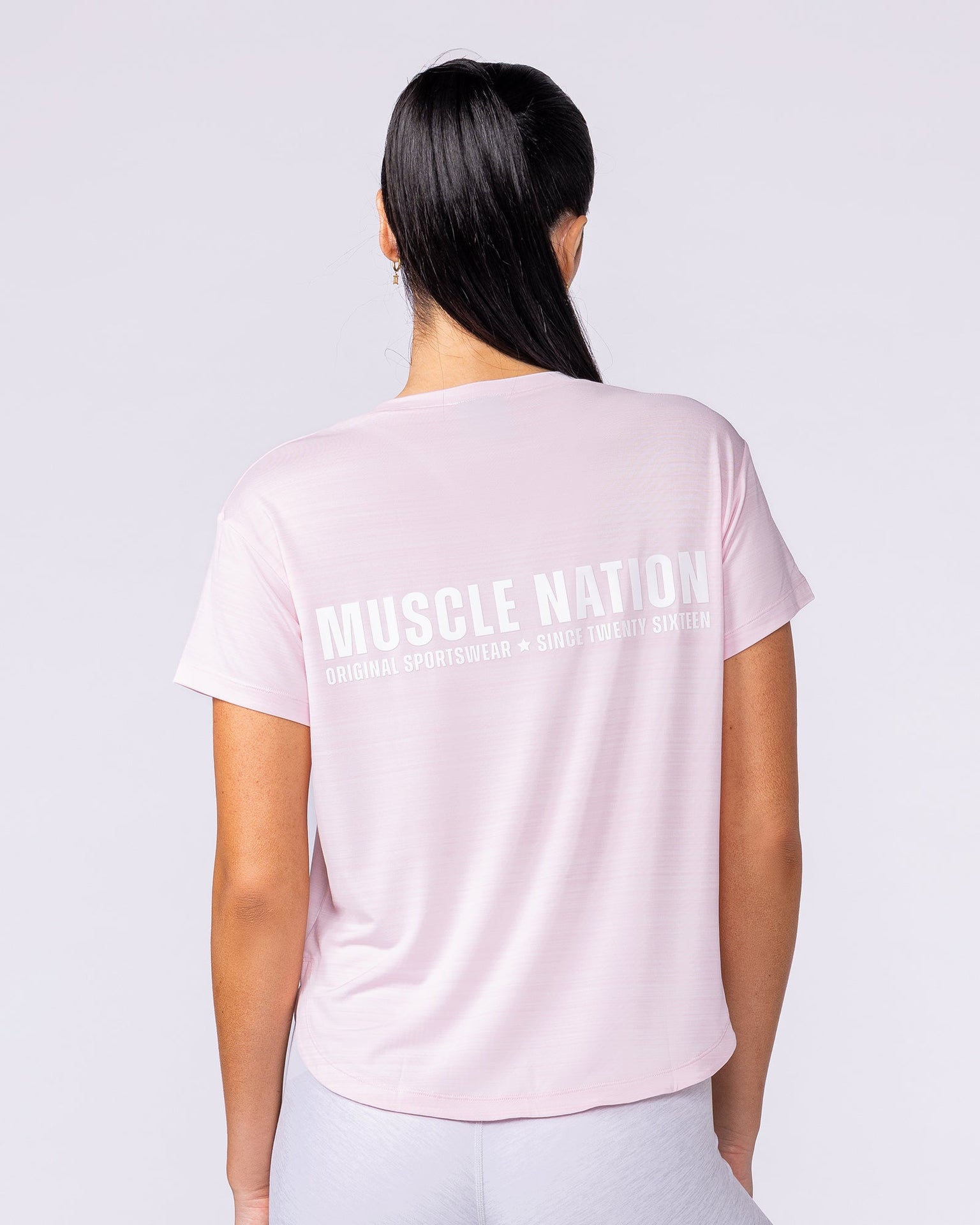 Ignite Training Tee - Soft Pink-T-Shirts-XXS-1125131SFTP-XXS-MNAPPRL45174-4-Muscle Nation
