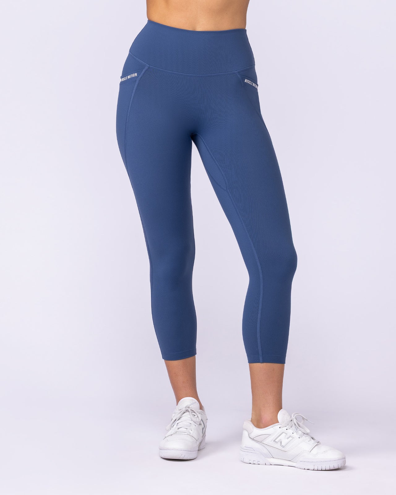 Illusion Signature Pocket 7/8 Leggings - Atlantis-Leggings-XXS-112530ATLS-XXS-MNAPPRL44898-3-Muscle Nation