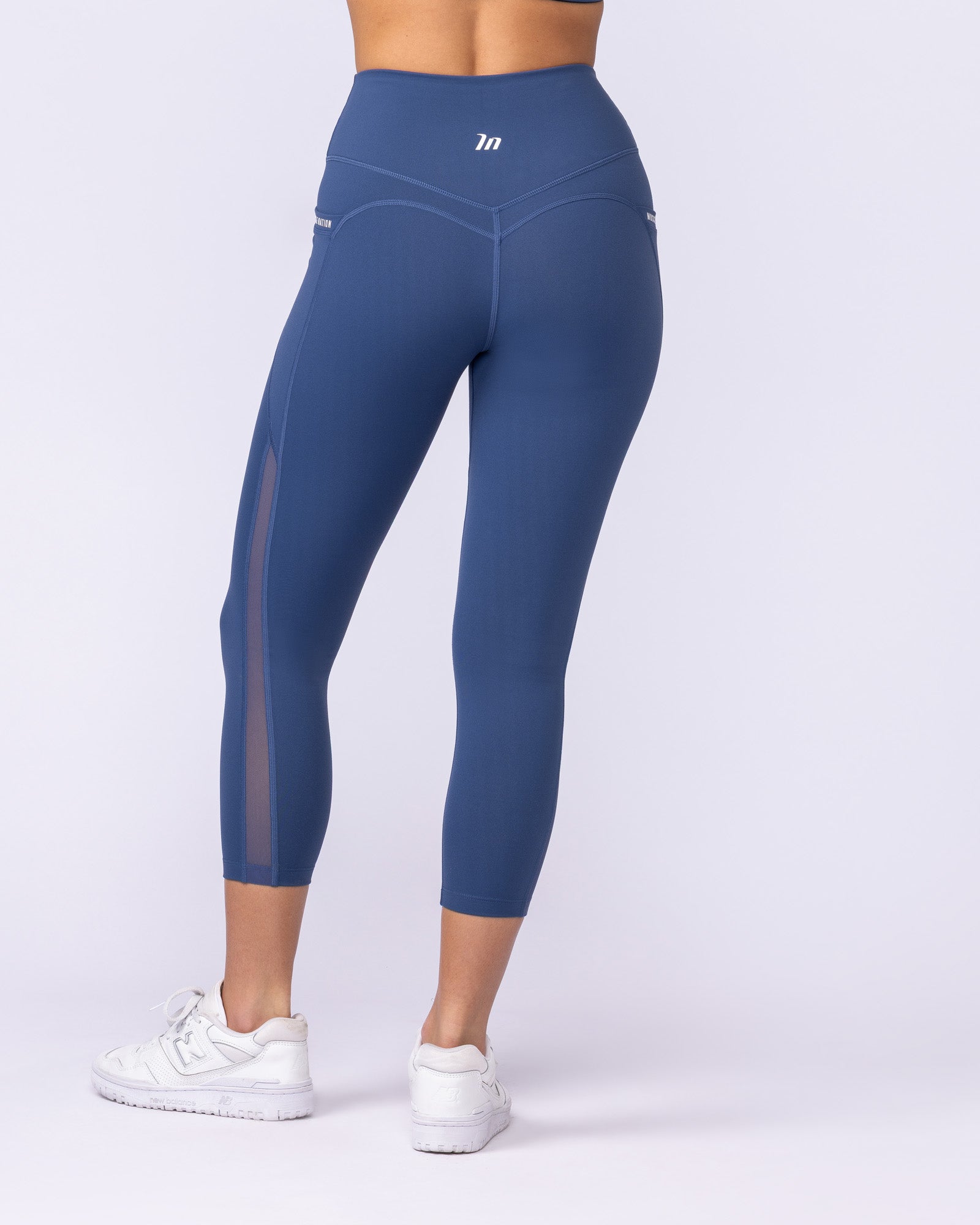 Illusion Signature Pocket 7/8 Leggings - Atlantis-Leggings-XXS-112530ATLS-XXS-MNAPPRL44898-5-Muscle Nation