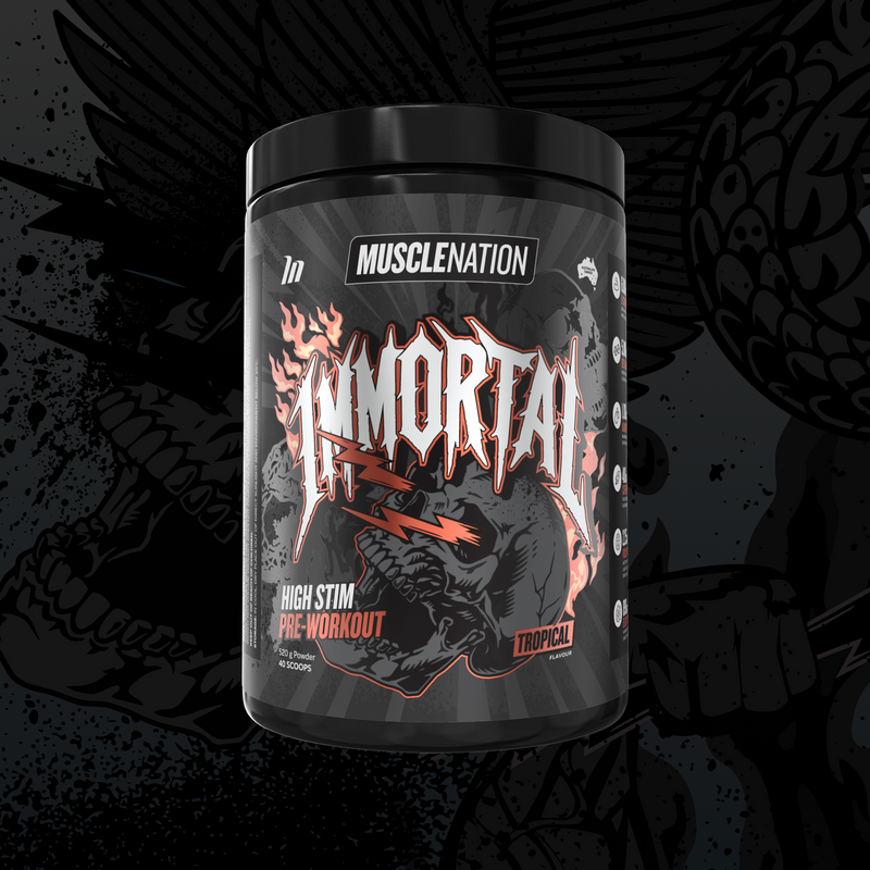 IMMORTAL Pre-Workout Tropical - Muscle Nation pre-workout