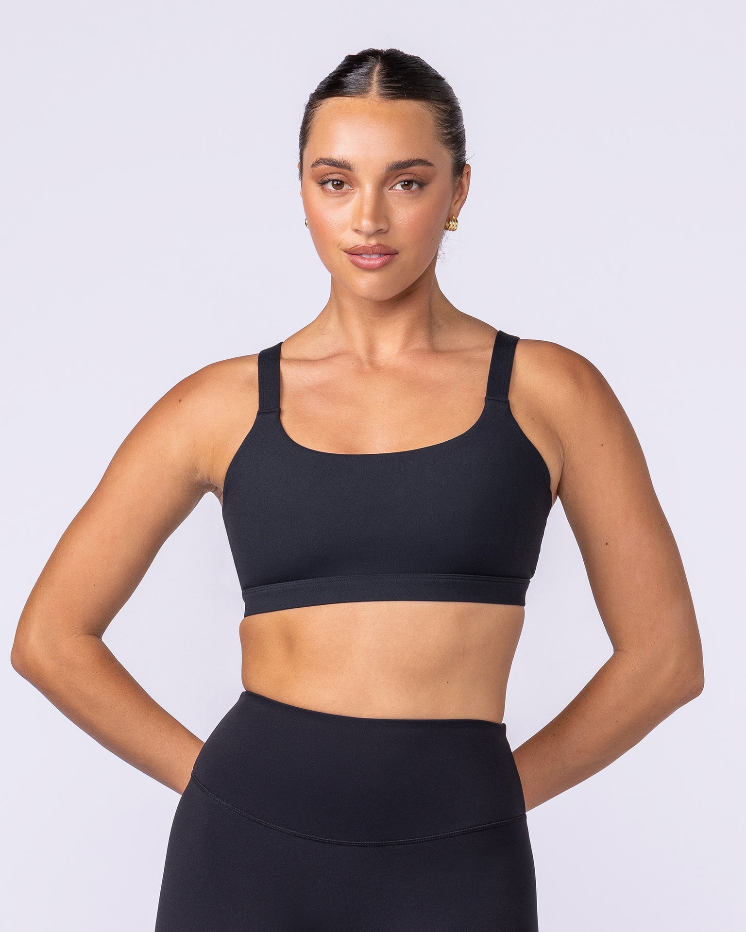 Impulse Bra - Black-Sports Bras-XXS-112522BLK-XXS-MNAPPRL46098-1-Muscle Nation