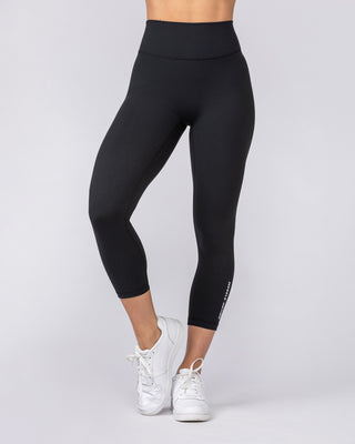 Instinct Scrunch 7/8 Leggings - Black-Leggings-XXS-072340BLK-XXS-MNAPPRL27293-2-Muscle Nation