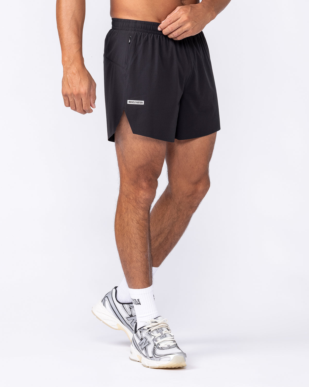 Interval 5” Run Shorts - Black