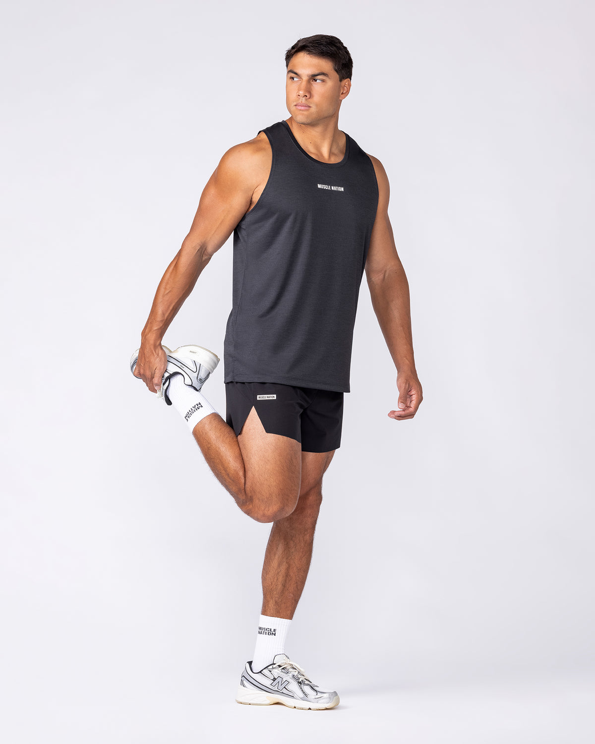 Interval 5” Run Shorts - Black