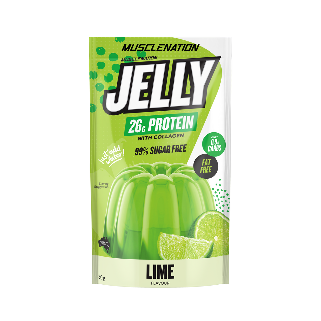 PROTEIN JELLY + Collagen Lime Single Serve Muscle Nation