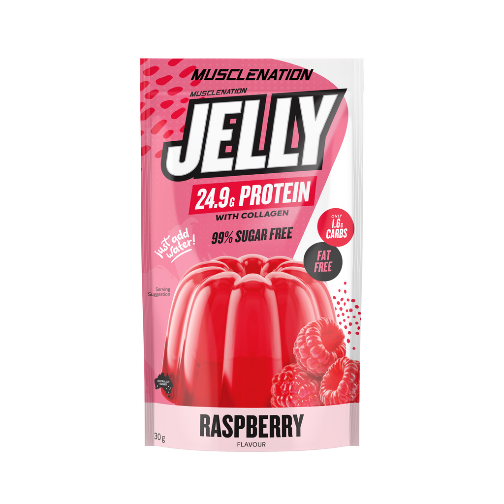 PROTEIN JELLY + Collagen Raspberry Single Serve Muscle Nation