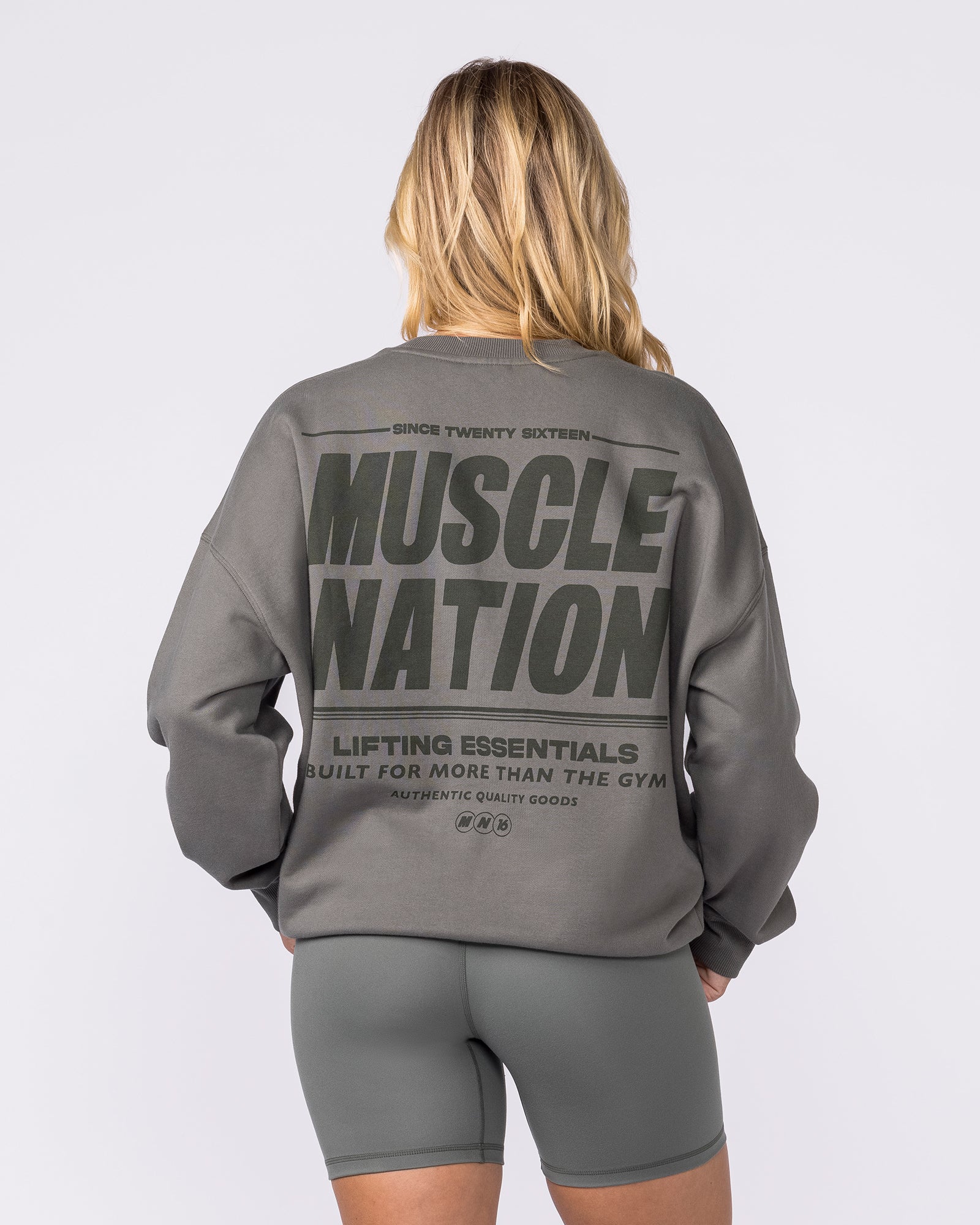 Kick-Start Boxy Pullover - Botanica-Jumpers & Hoodies-XXS-042618BTNCA-XXS-MNAPPRL50232-5-Muscle Nation