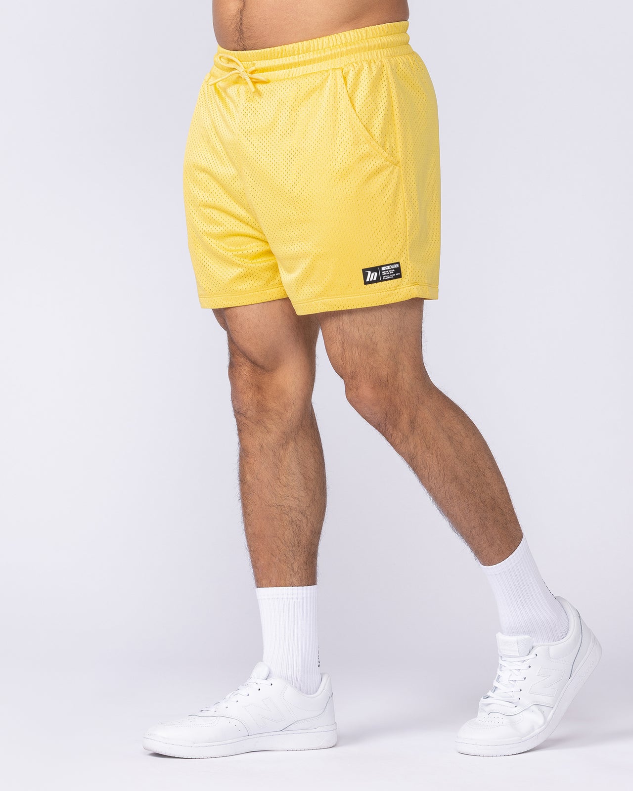 Lay Up 3.5" Shorts - Honeycomb-Shorts-S-112553HYCB-S-MNAPPRL47004-4-Muscle Nation