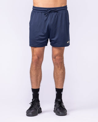 Lay Up 3.5" Shorts - Navy-Shorts-S-112553NAVY-S-MNAPPRL47011-2-Muscle Nation