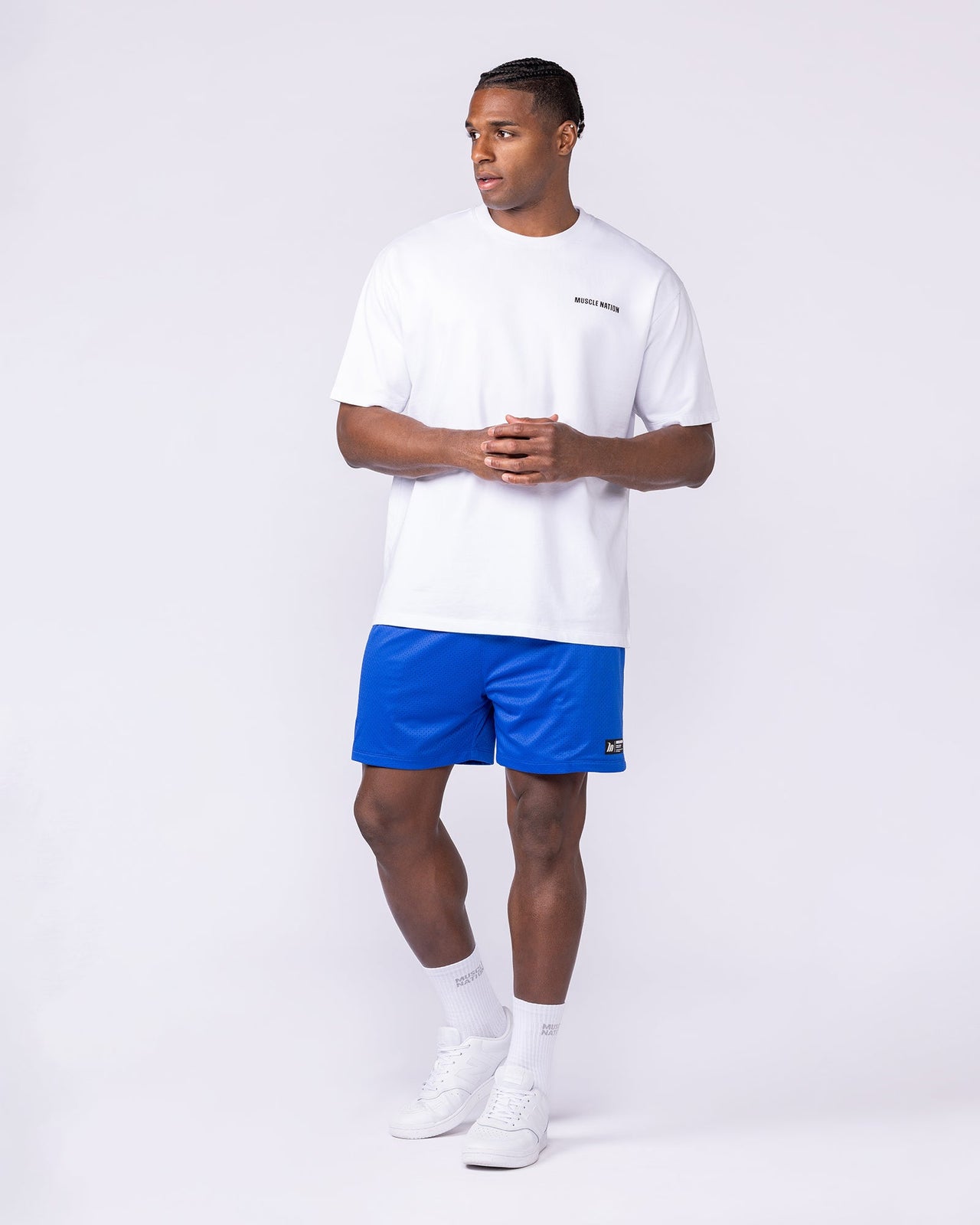 Lay Up 5" Shorts - Bondi Blue-Shorts-S-112343BONDIBLU-S-MNAPPRL30239-6-Muscle Nation
