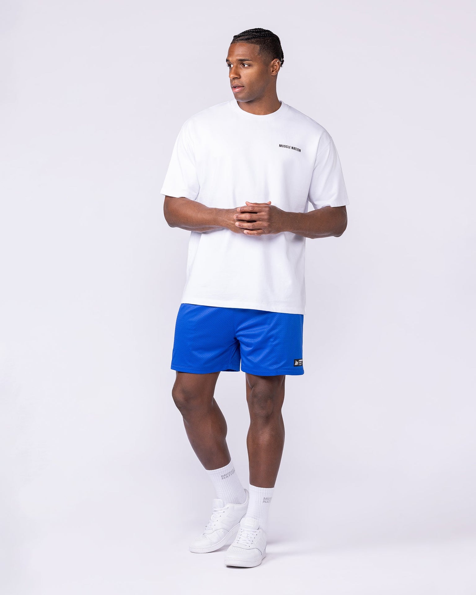 Lay Up 5" Shorts - Bondi Blue-Shorts-S-112343BONDIBLU-S-MNAPPRL30239-6-Muscle Nation