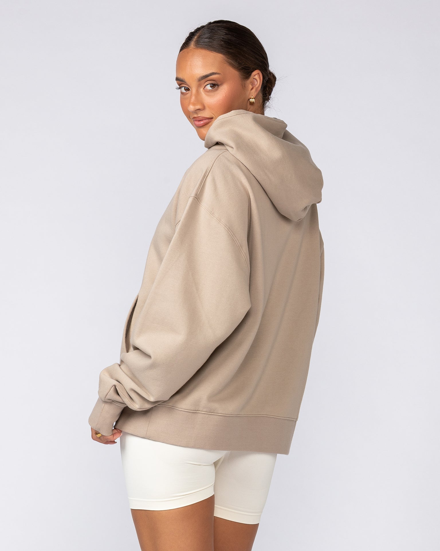 Lee Lem Cropped Hoodie - Washed Tuffet-Jumpers & Hoodies-XS-022545WSHTFFT-XS-MNAPPRL40950-8-Muscle Nation