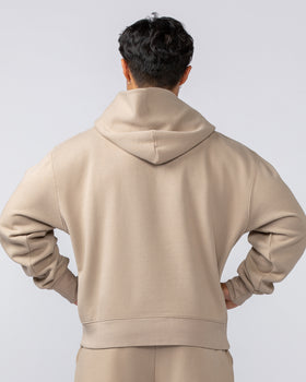 Lee Lem Cropped Hoodie - Washed Tuffet-Jumpers & Hoodies-XS-022545WSHTFFT-XS-MNAPPRL40950-5-Muscle Nation