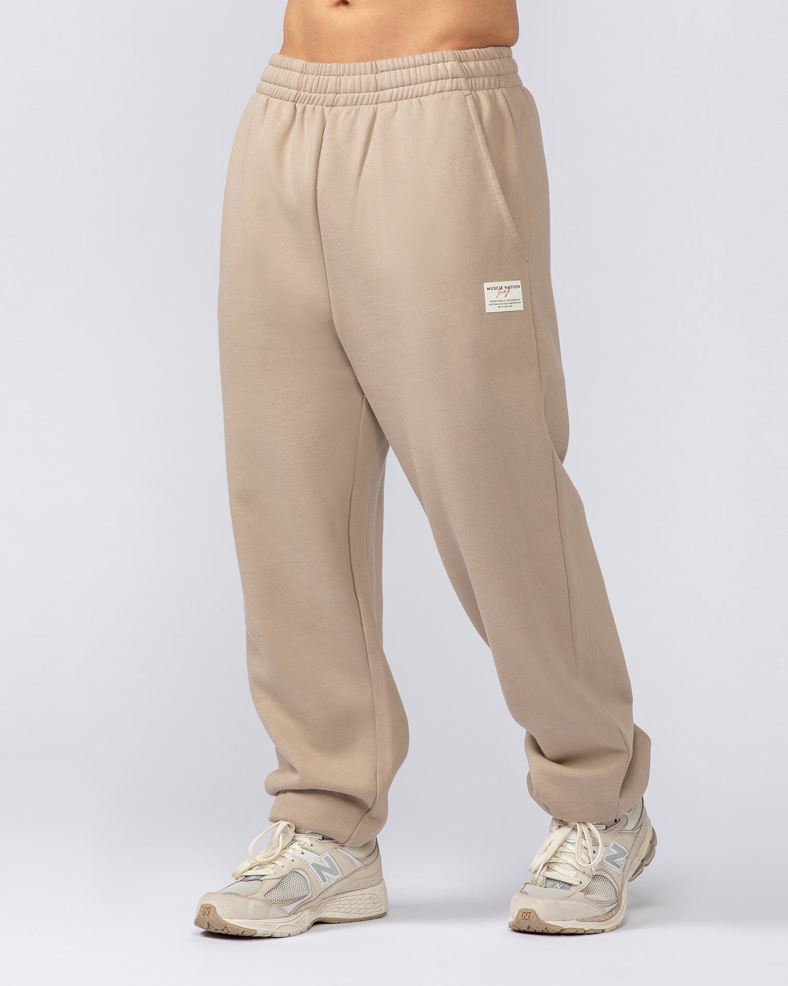 Lee Lem Track Pants - Washed Tuffet-Bottoms-XS-022542WSHTFFT-XS-MNAPPRL41014-2-Muscle Nation
