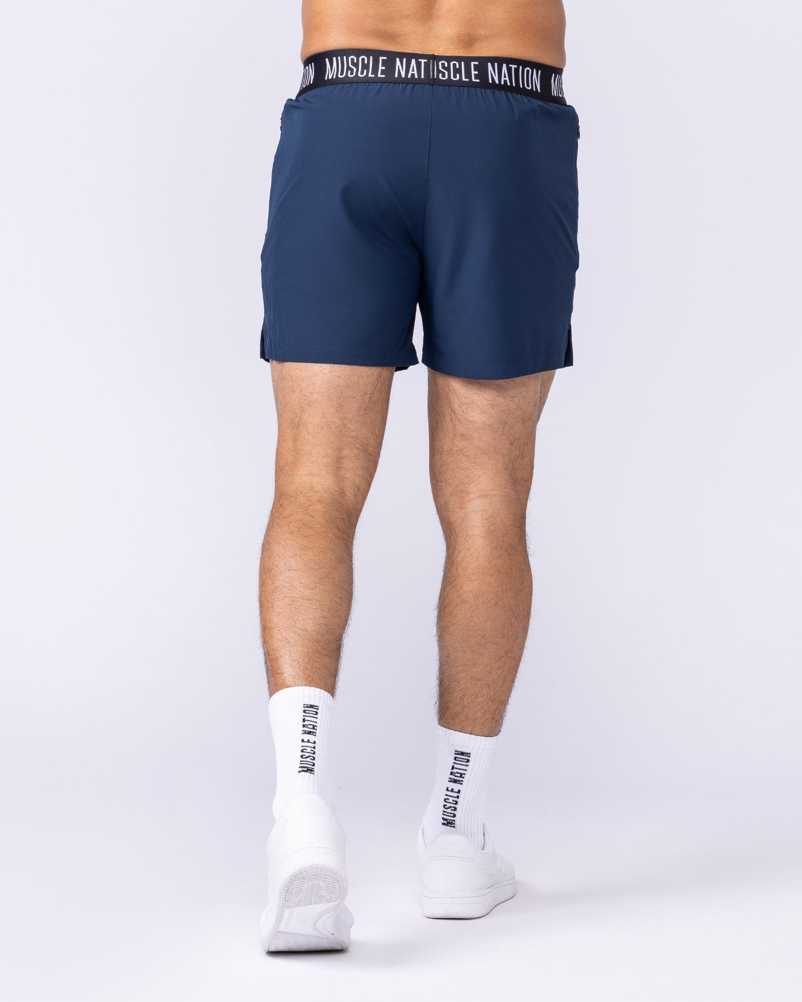 Level Up Training 4” Shorts - Navy-Shorts-S-1125156NAVY-S-MNAPPRL47464-5-Muscle Nation