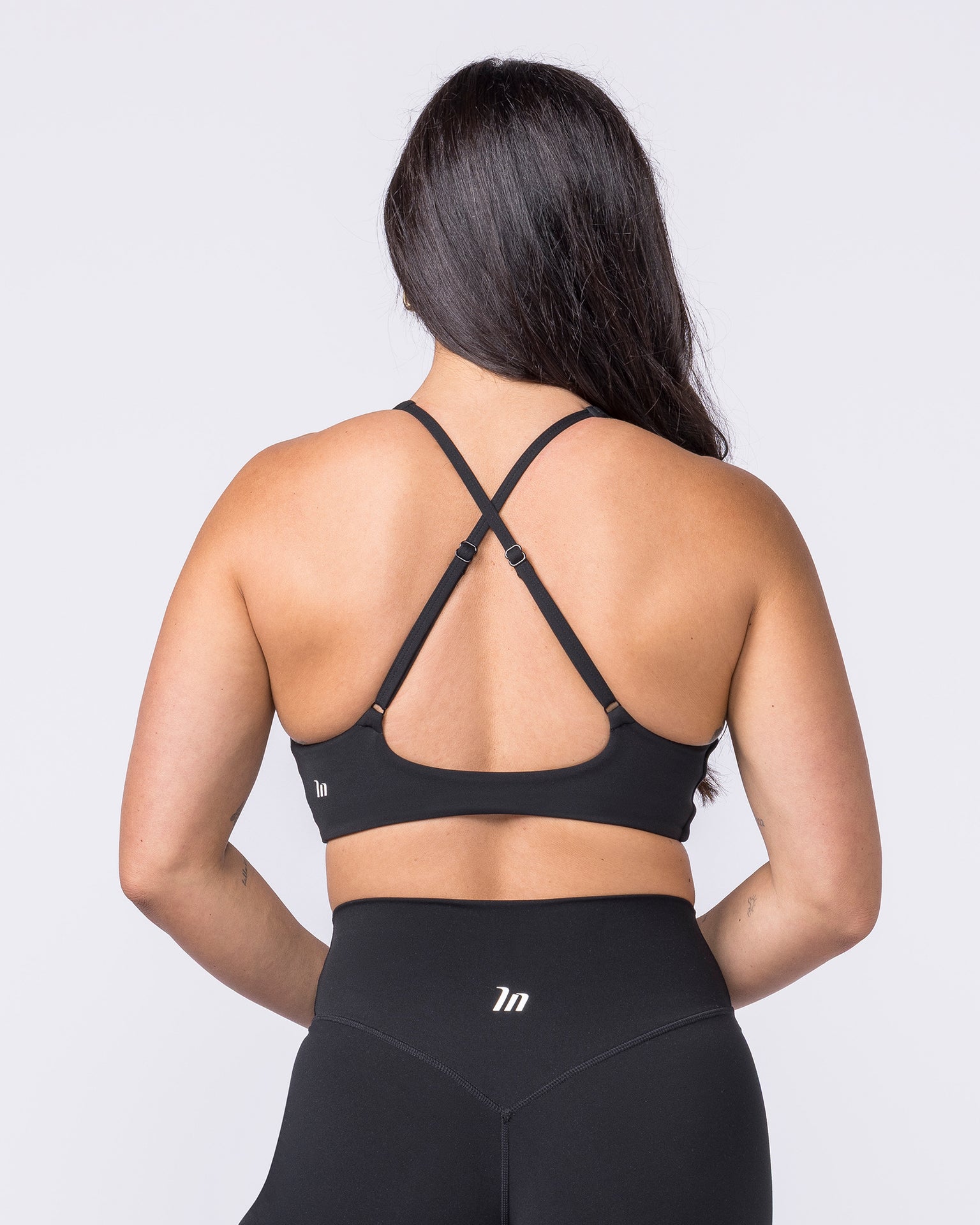 Liberty Lustre Bralette - Black-Bralettes-XXS-022601BLK-XXS-MNAPPRL48257-4-Muscle Nation