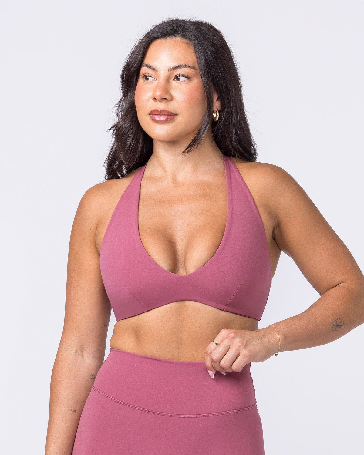 Liberty Lustre Bralette Maple