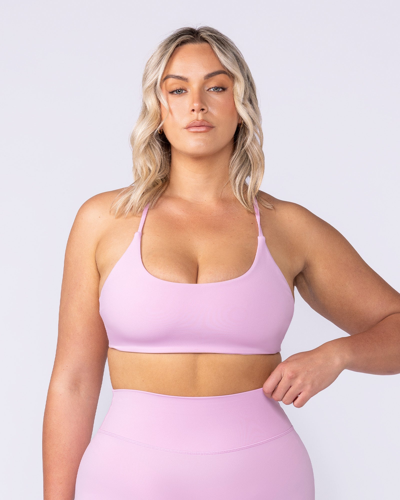 Liberty Strike Bralette - Rosewater-Bralettes-XXS-112539RSWT-XXS-MNAPPRL44977-1-Muscle Nation