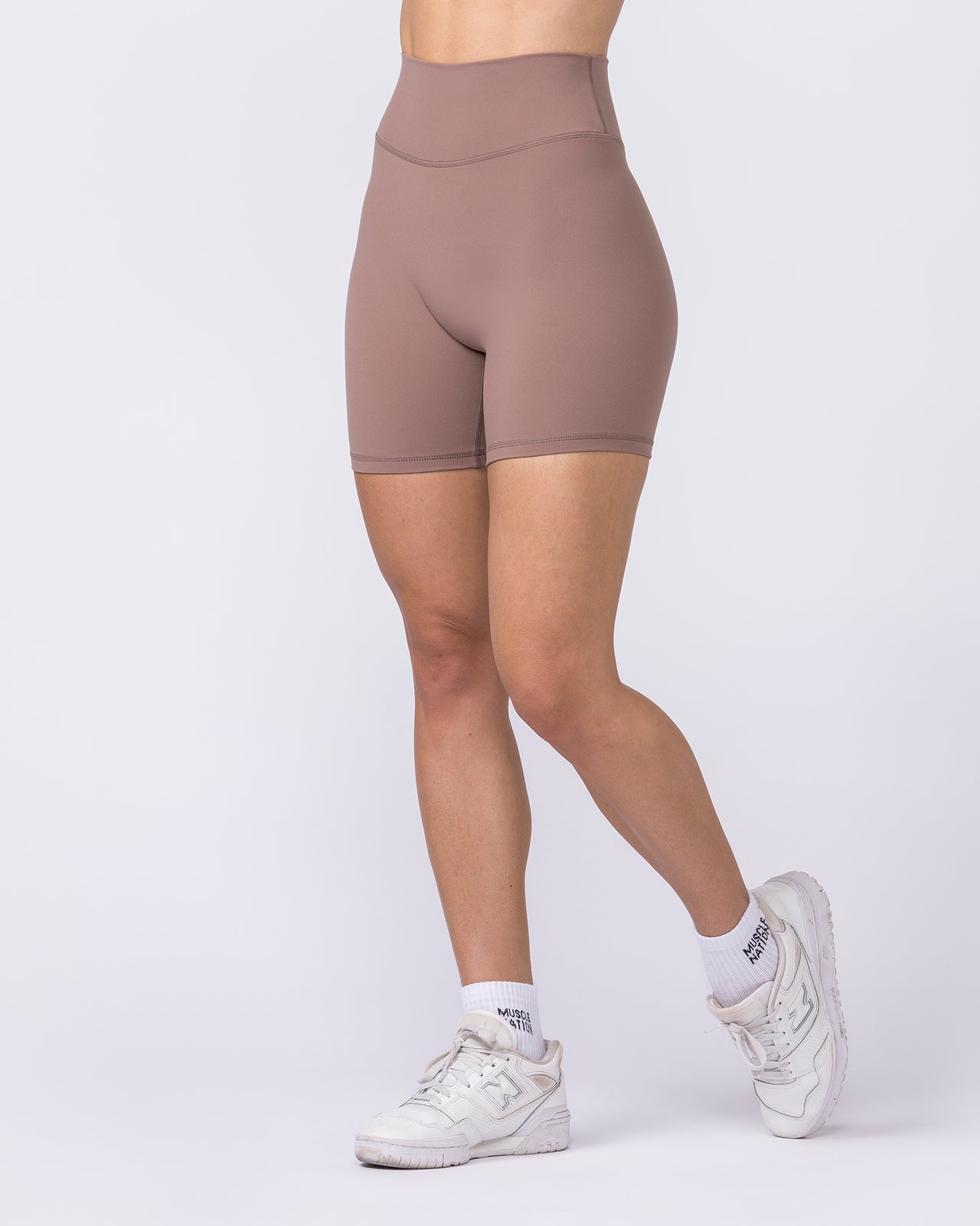Liberty Zero Rise Bike Shorts - Cookie-Shorts-XXS-022603CKE-XXS-MNAPPRL48332-2-Muscle Nation