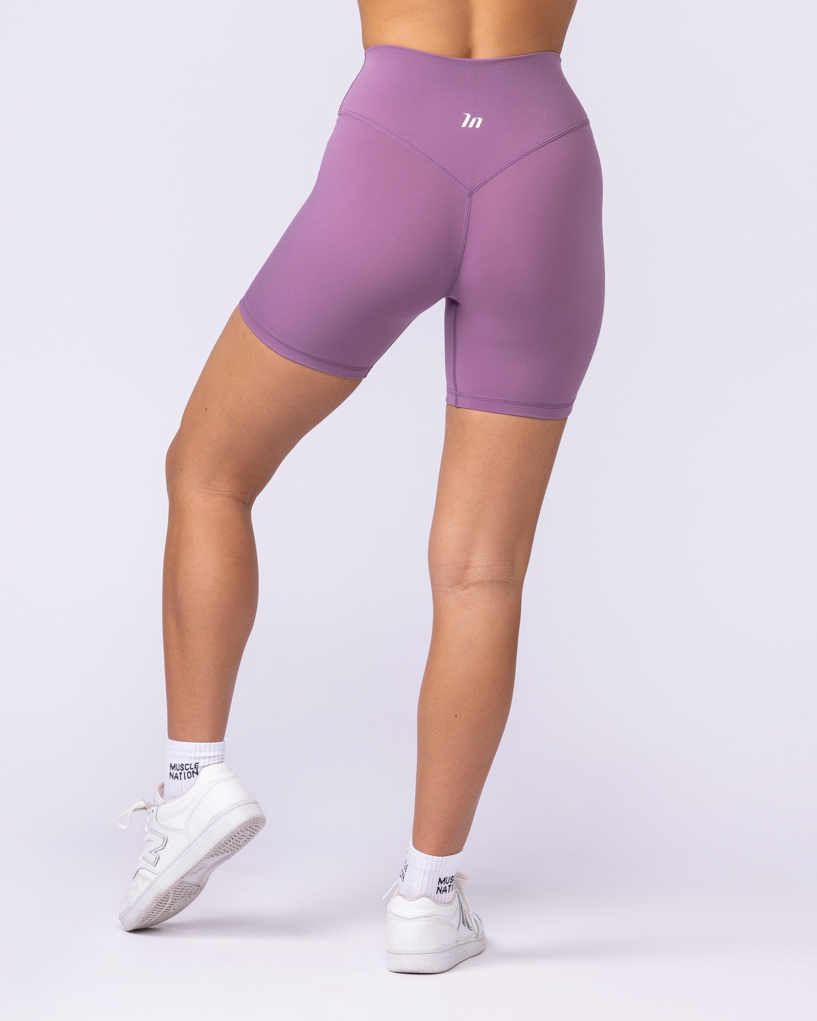 Liberty Zero Rise Bike Shorts - Thistle-Shorts-XXS-112540THST-XXS-MNAPPRL45021-4-Muscle Nation