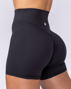 Liberty High Rise Midway Shorts - Black