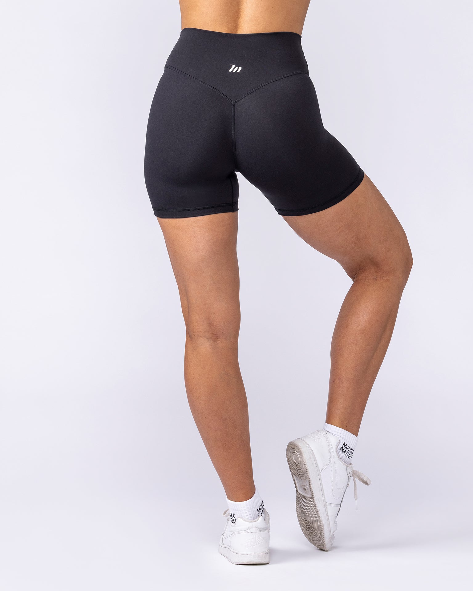 Liberty High Rise Midway Shorts - Black
