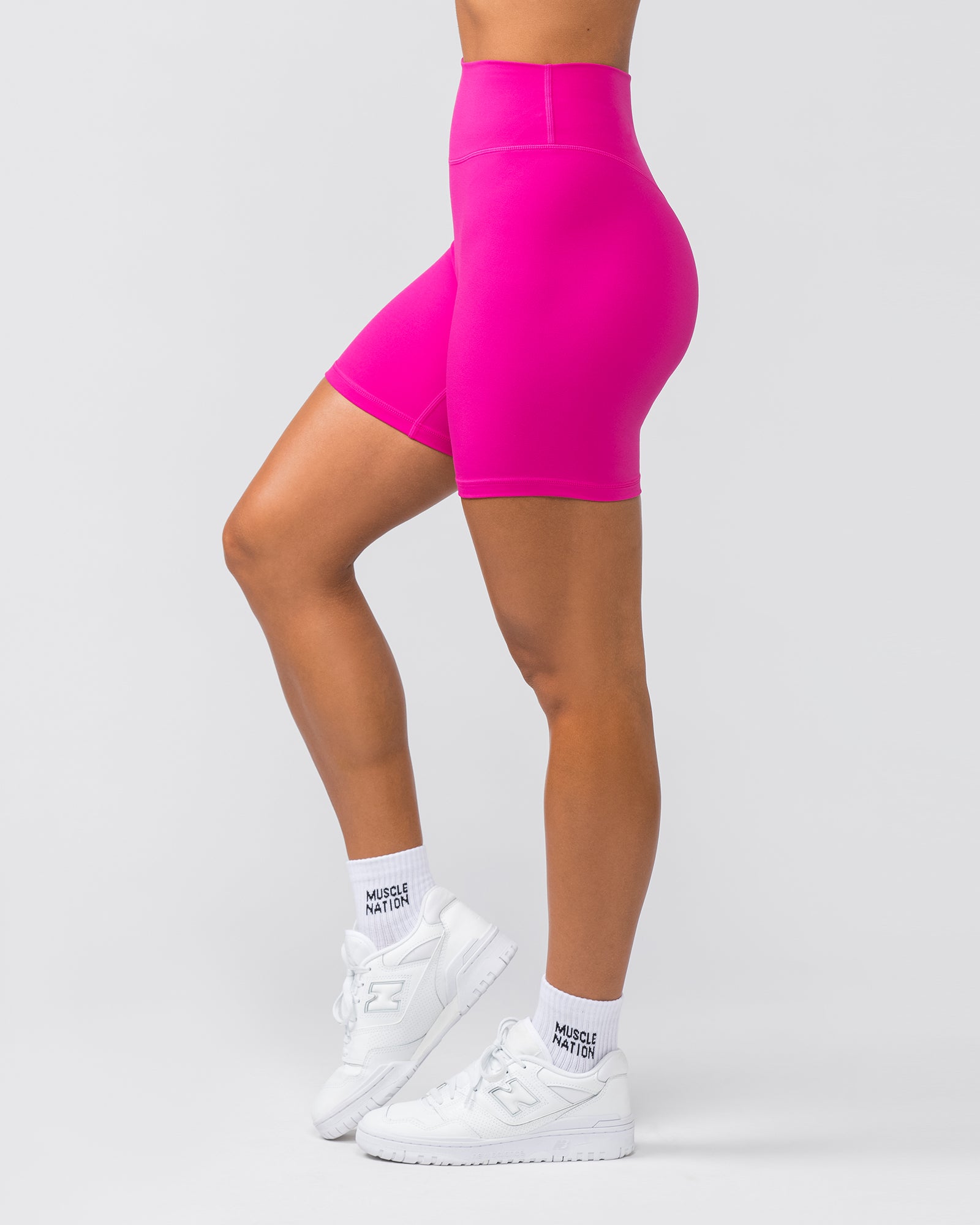 Liberty Zero Rise Bike Shorts - Pink Crush