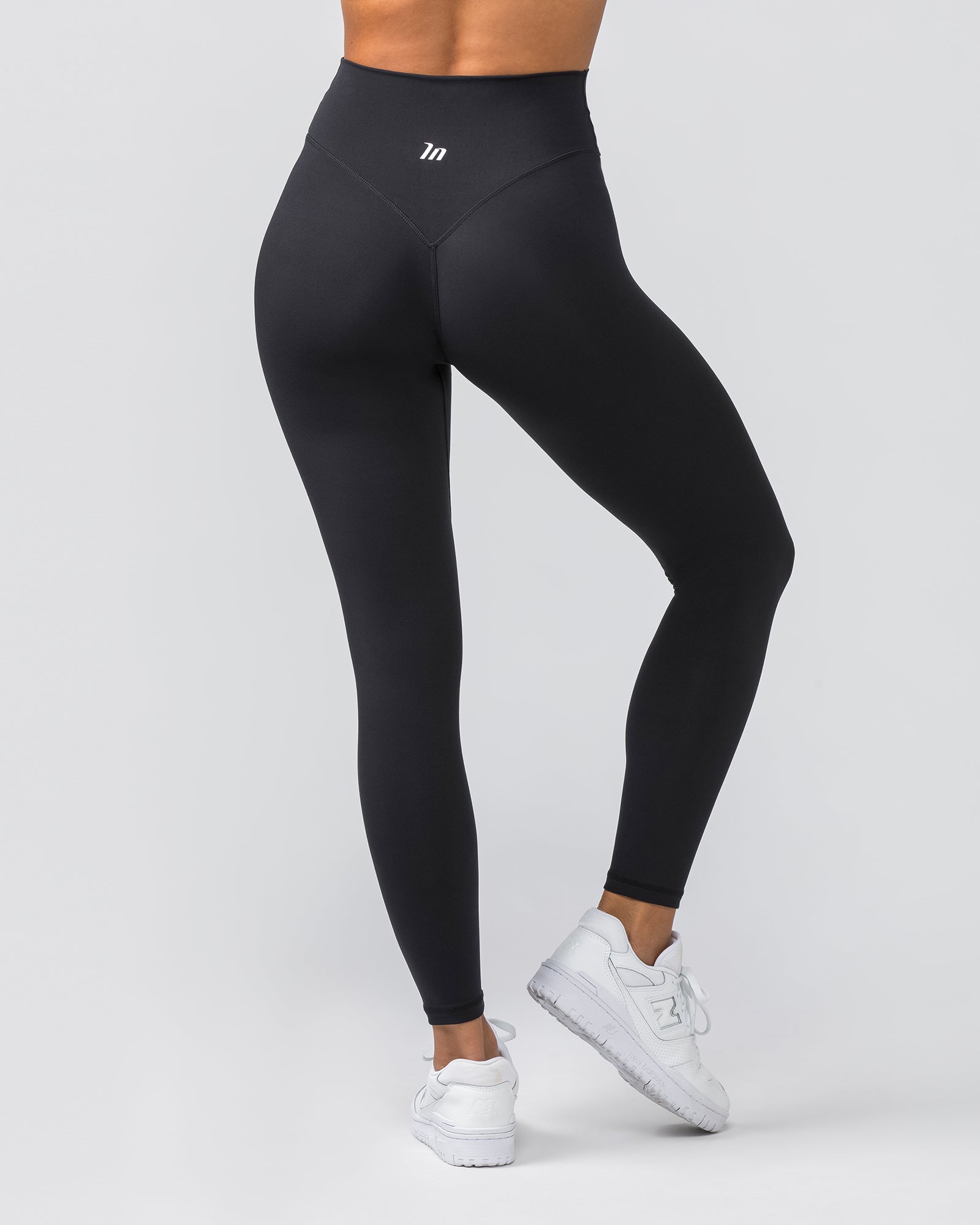 Liberty Zero Rise Ankle Length Leggings - Black