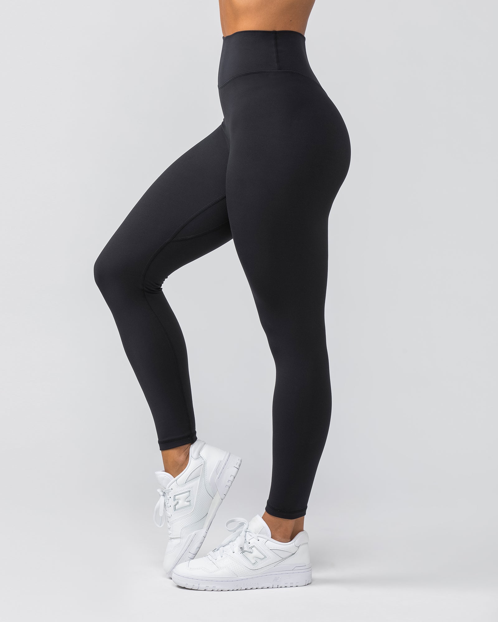 Liberty Zero Rise Ankle Length Leggings - Black