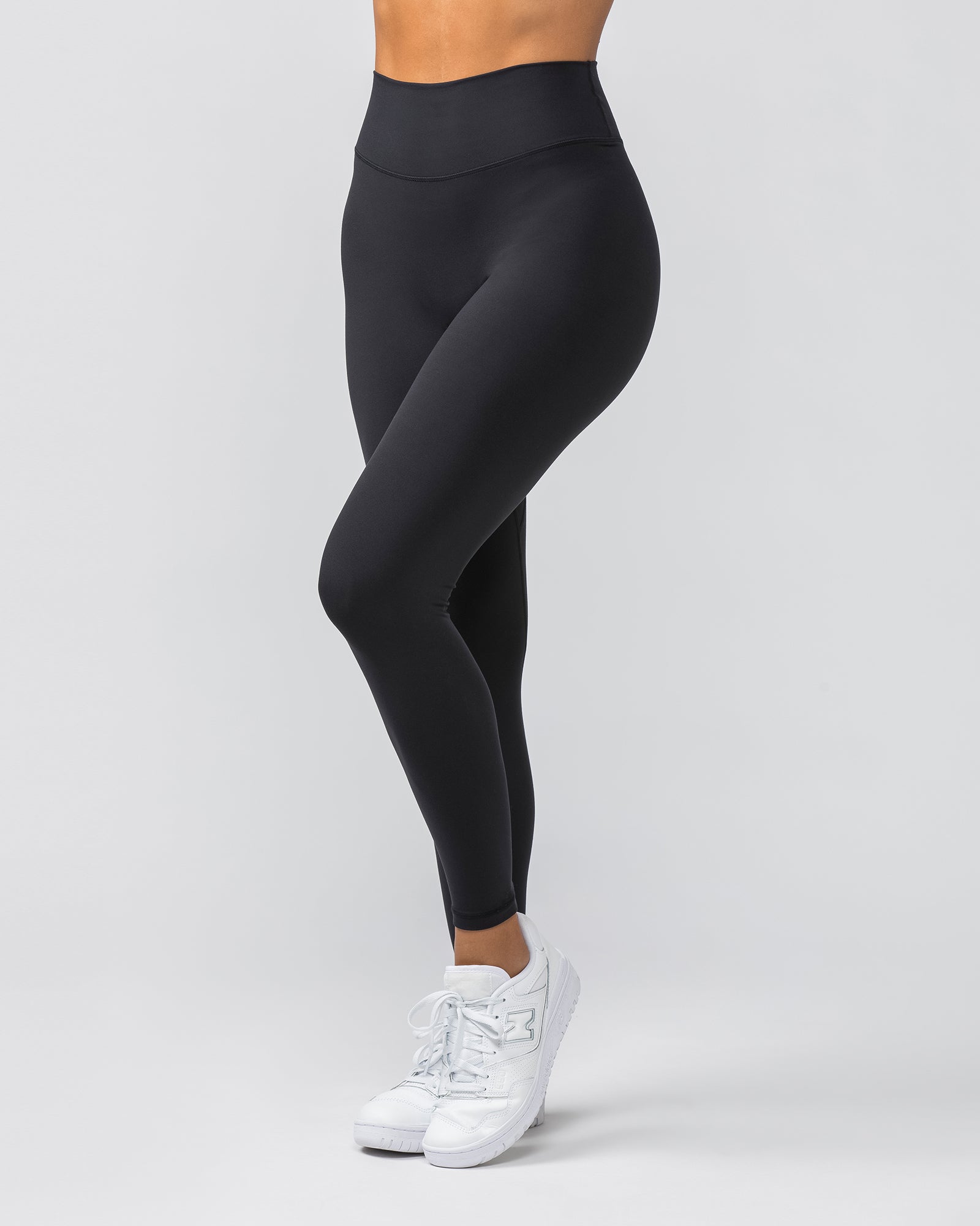 Liberty Zero Rise Ankle Length Leggings - Black