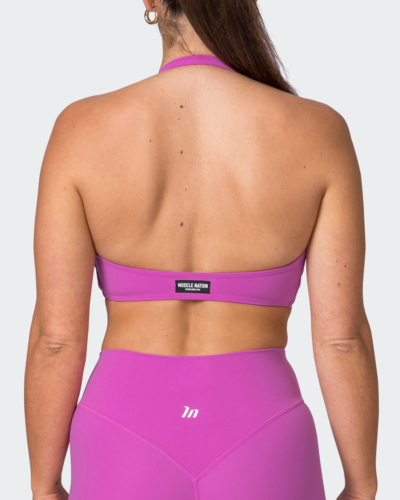 Hype Halter Bralette - Dahlia-Bralettes-XS-072319DAHLIA-XS-MNAPPRL25705-6-Muscle Nation