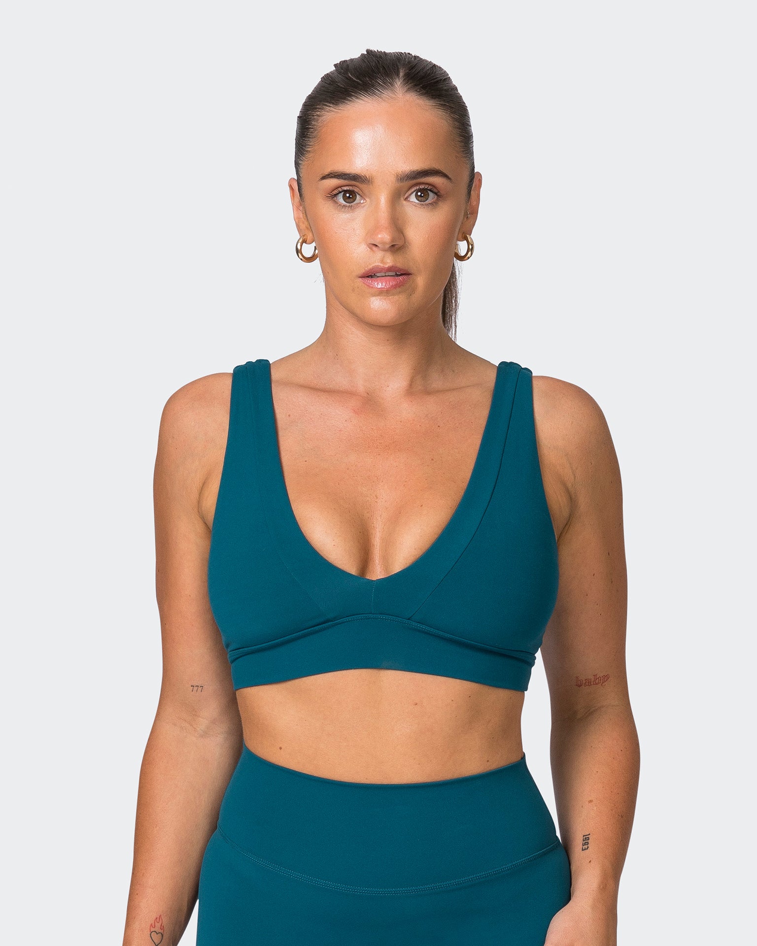 Serenity Bralette - Dark Marine-Bralettes-XS-072318DRKMRN-XS-MNAPPRL25641-2-Muscle Nation