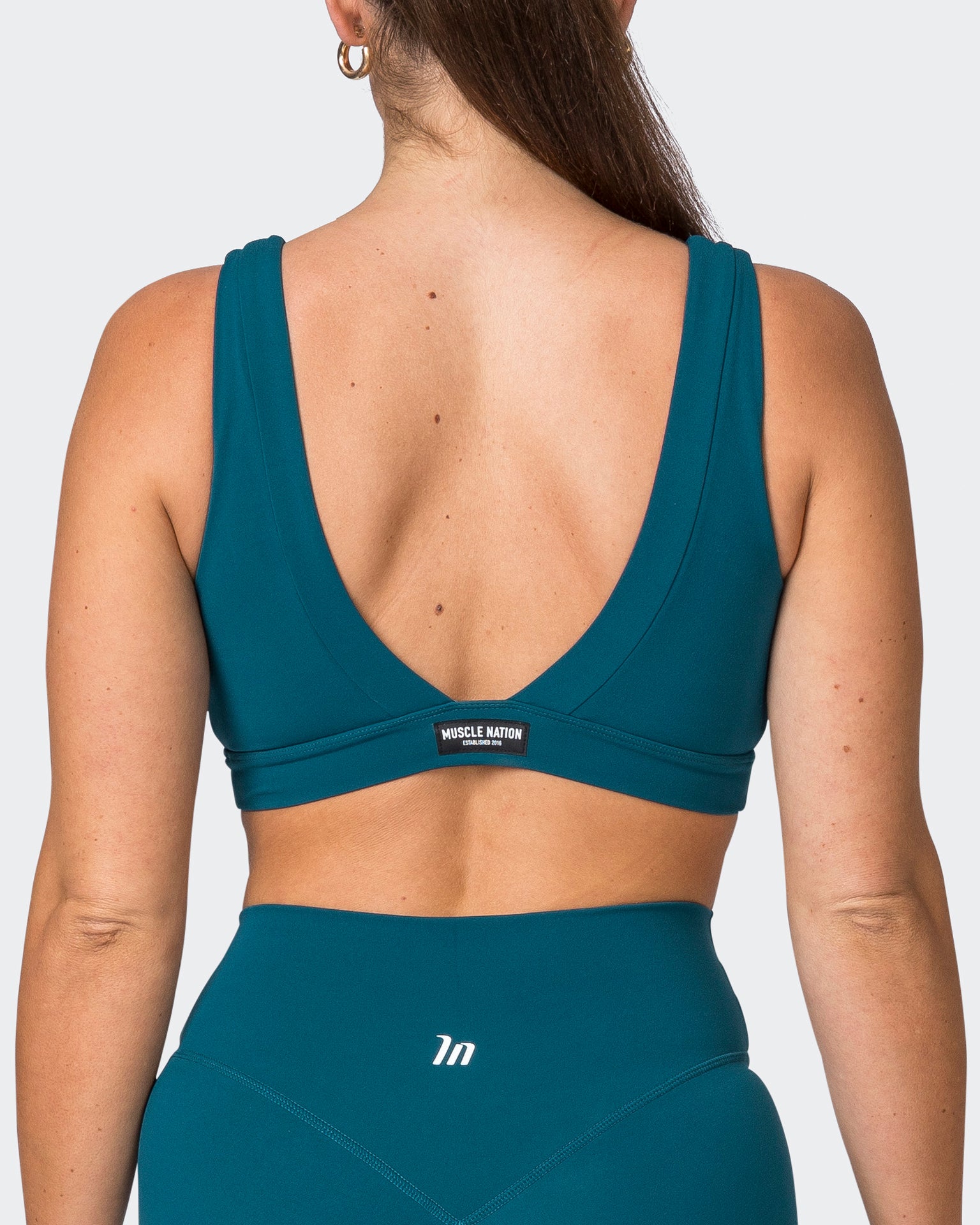 Serenity Bralette - Dark Marine-Bralettes-XS-072318DRKMRN-XS-MNAPPRL25641-7-Muscle Nation