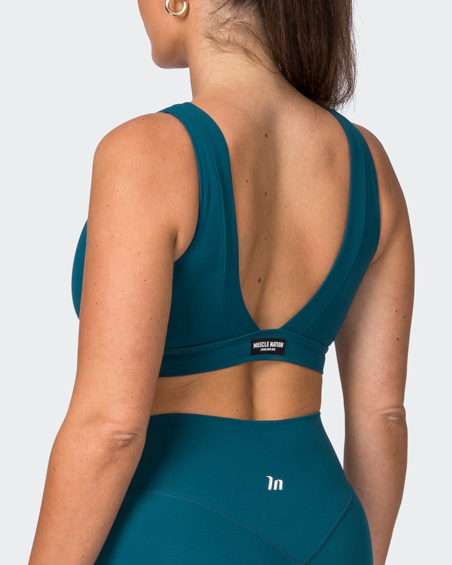 Serenity Bralette - Dark Marine-Bralettes-XS-072318DRKMRN-XS-MNAPPRL25641-6-Muscle Nation