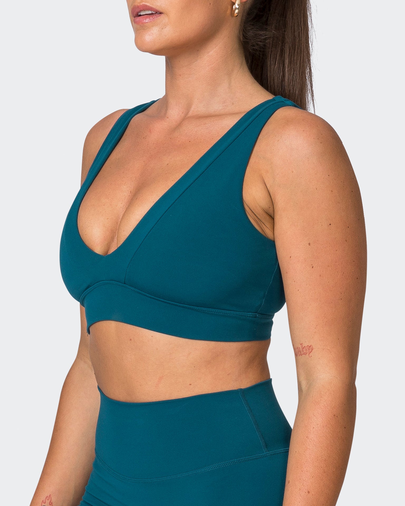 Serenity Bralette - Dark Marine-Bralettes-XS-072318DRKMRN-XS-MNAPPRL25641-4-Muscle Nation