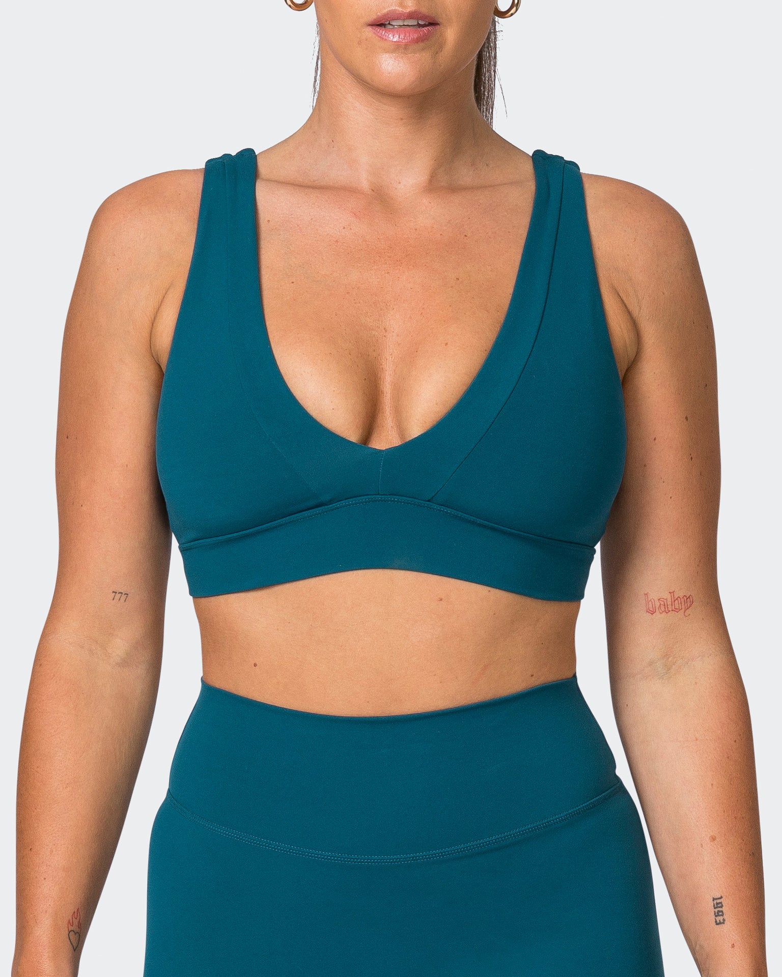 Serenity Bralette - Dark Marine-Bralettes-XS-072318DRKMRN-XS-MNAPPRL25641-3-Muscle Nation
