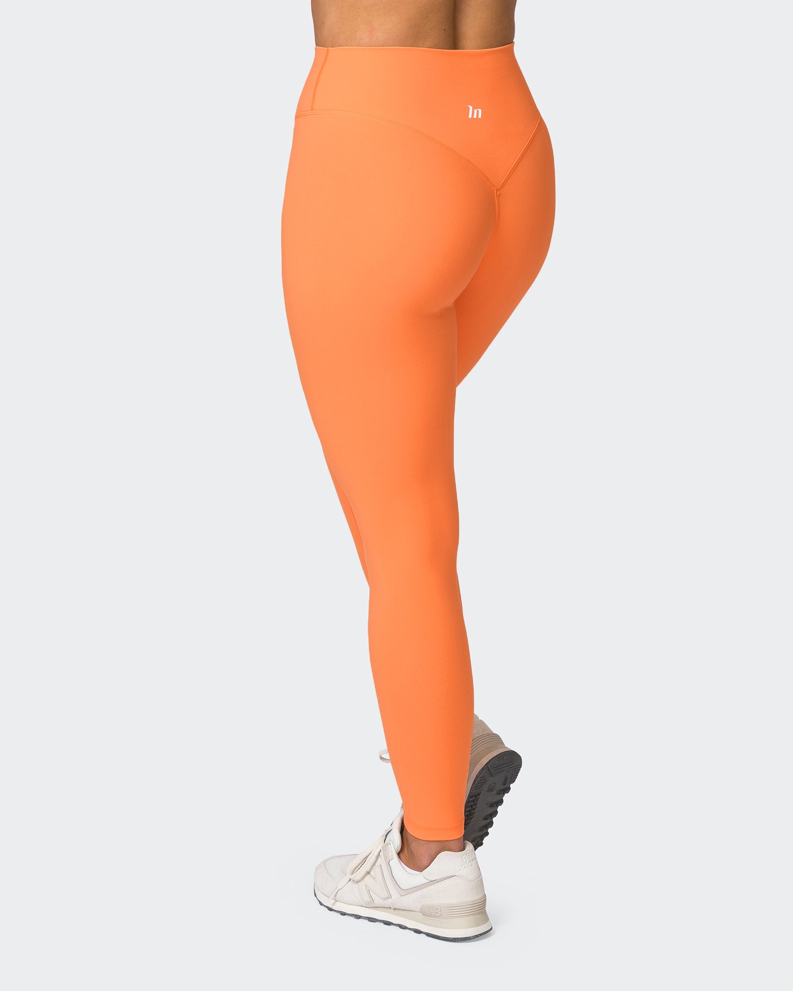 Liberty Zero Rise Ankle Length Leggings - Papaya