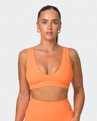 Serenity Bralette - Papaya-Bralettes-XS-072318PAPAYA-XS-MNAPPRL25665-1-Muscle Nation