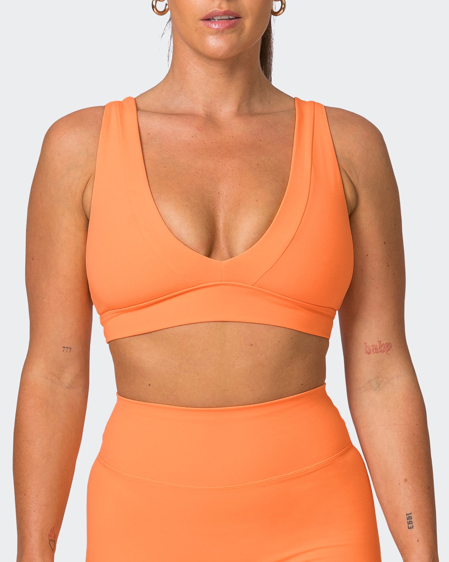 Serenity Bralette - Papaya-Bralettes-XS-072318PAPAYA-XS-MNAPPRL25665-2-Muscle Nation