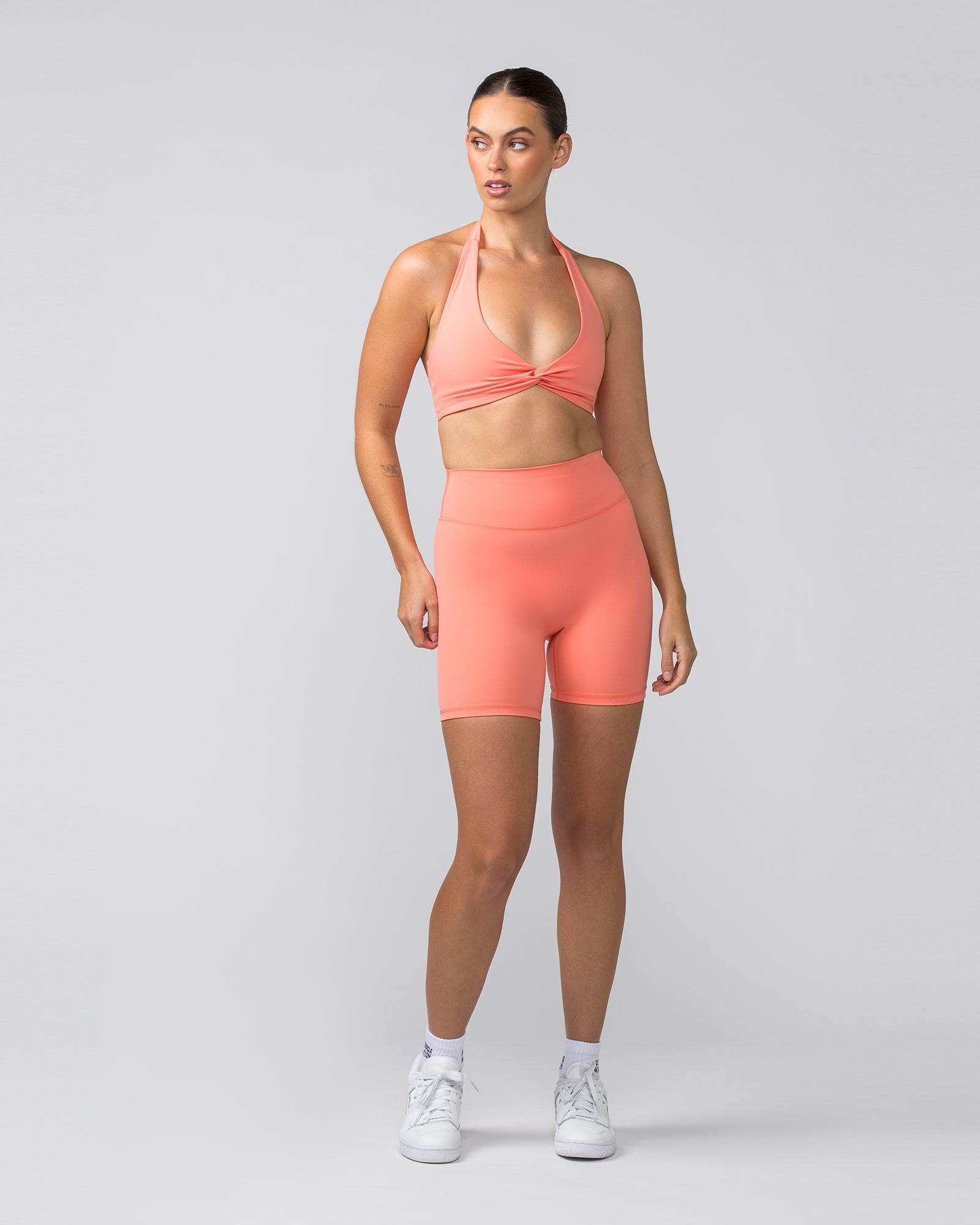 Liberty Zero Rise Bike Shorts - Peach Pink