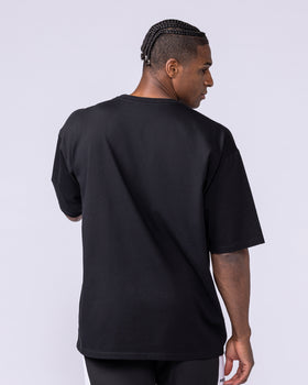 Lifestyle Pump Cover - Black-T-Shirts-XS-1125179BLK-XS-MNAPPRL47487-5-Muscle Nation