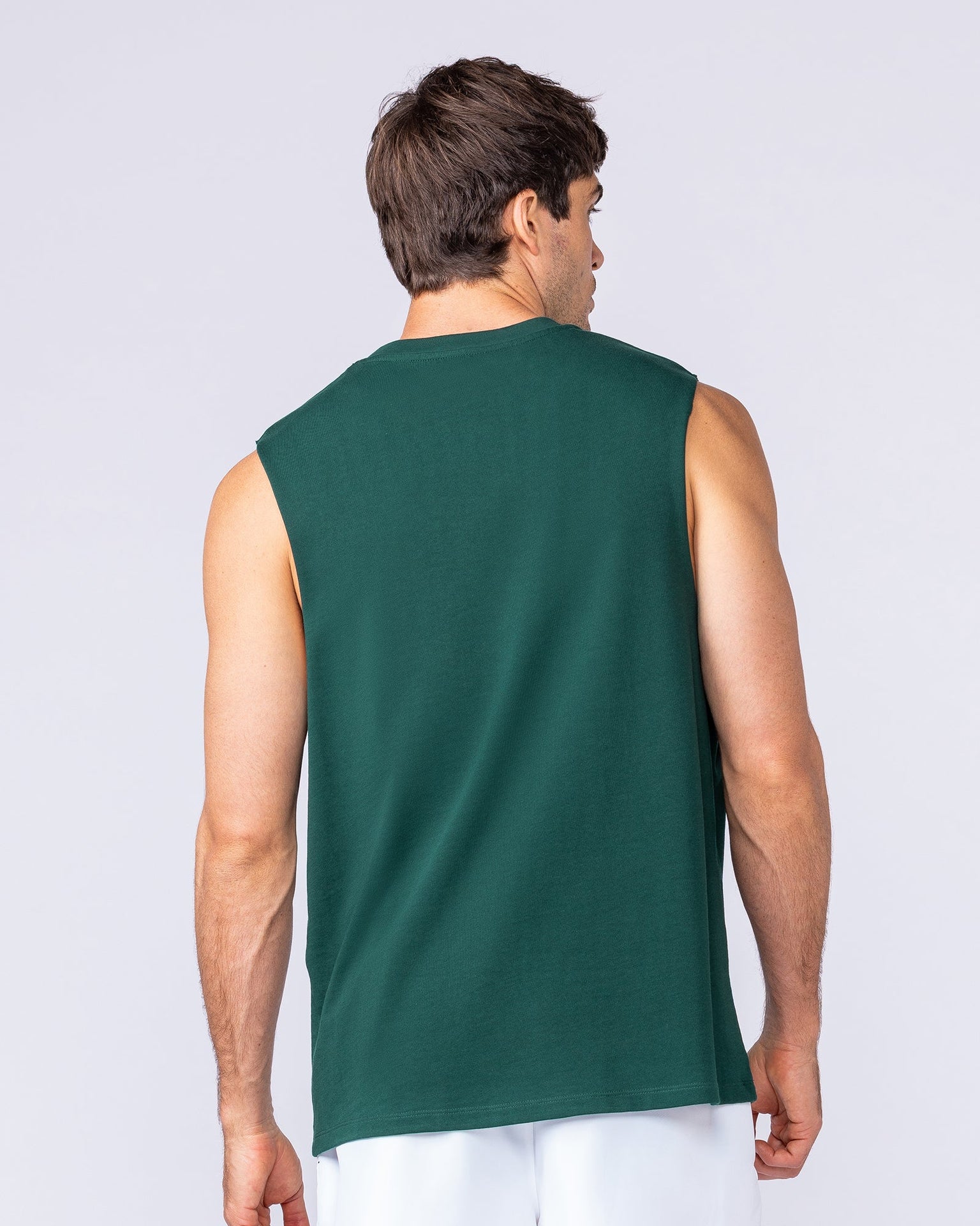 Lifestyle Training Tank - Sporting Green-Singlets & Tanks-S-1125220SPTGRN-S-MNAPPRL47502-2-Muscle Nation