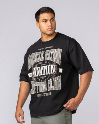 Lifting Club Pump Cover - Black-T-Shirts-XS-062531BLK-XS-MNAPPRL43318-2-Muscle Nation