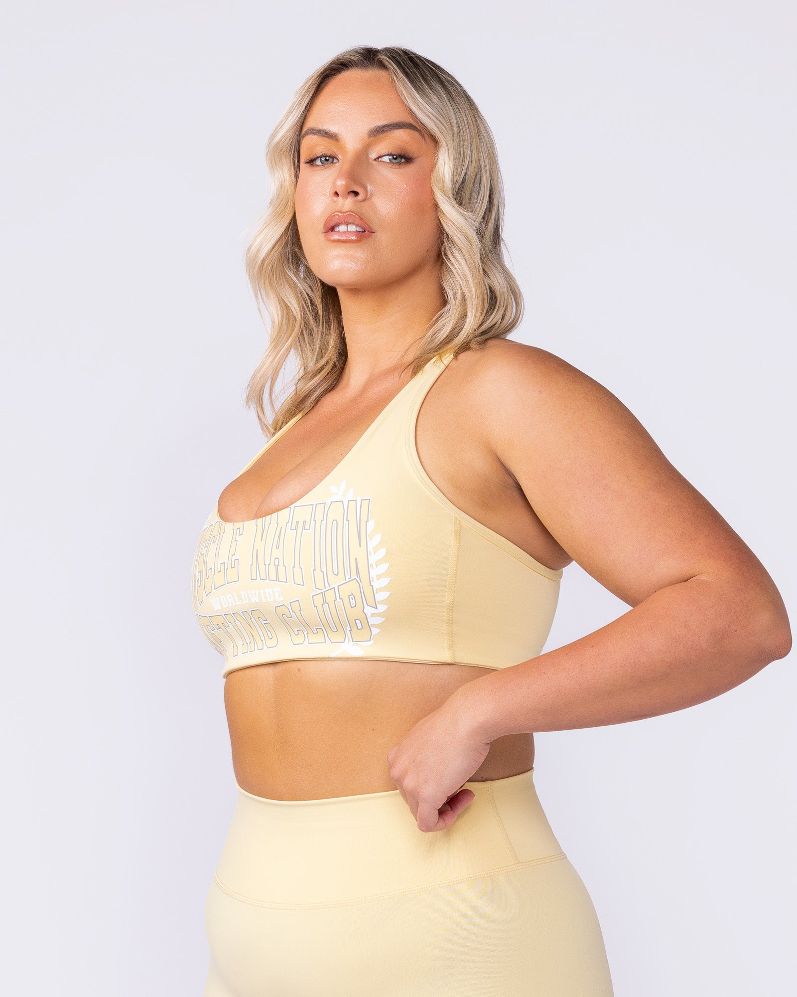 Lift Bra - Panna Cotta-Sports Bras-XS-112518PANCOT-XS-MNAPPRL46286-3-Muscle Nation