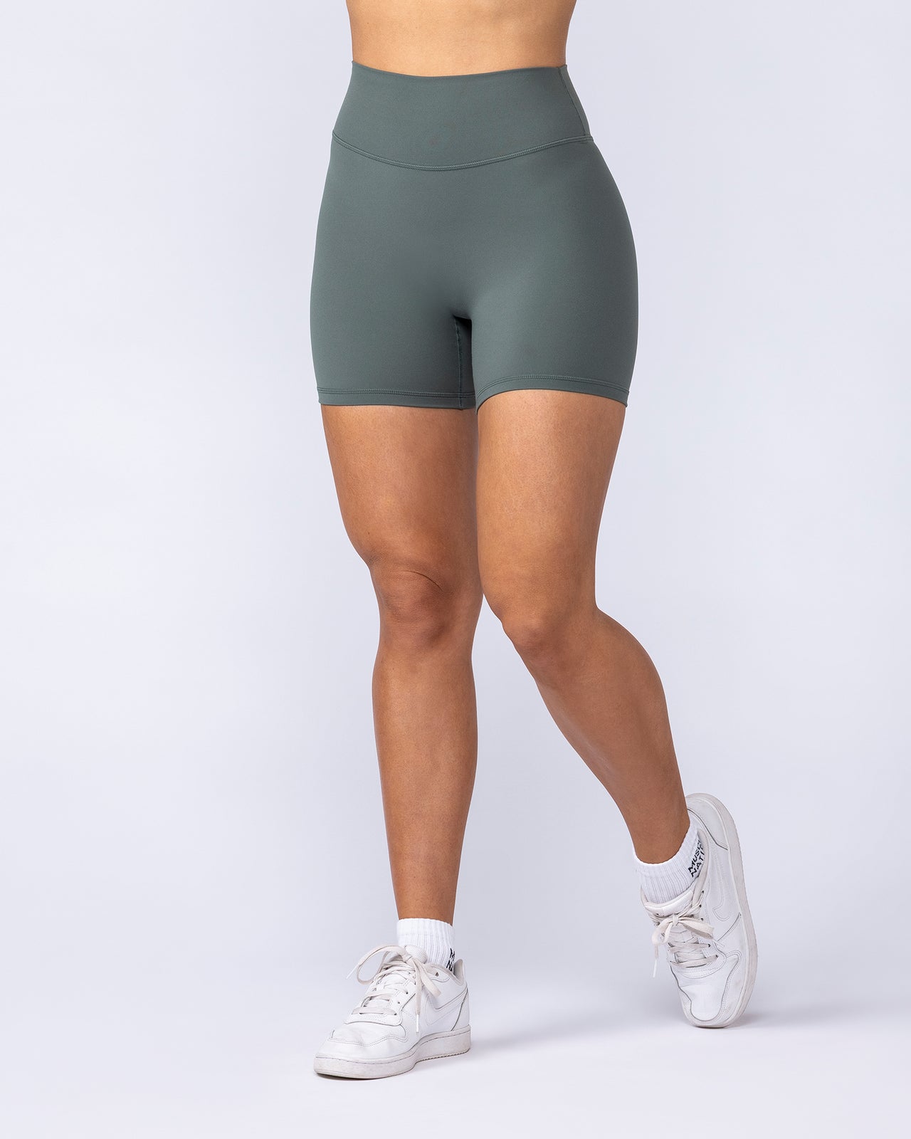 Liberty High Rise Midway Shorts - Pine