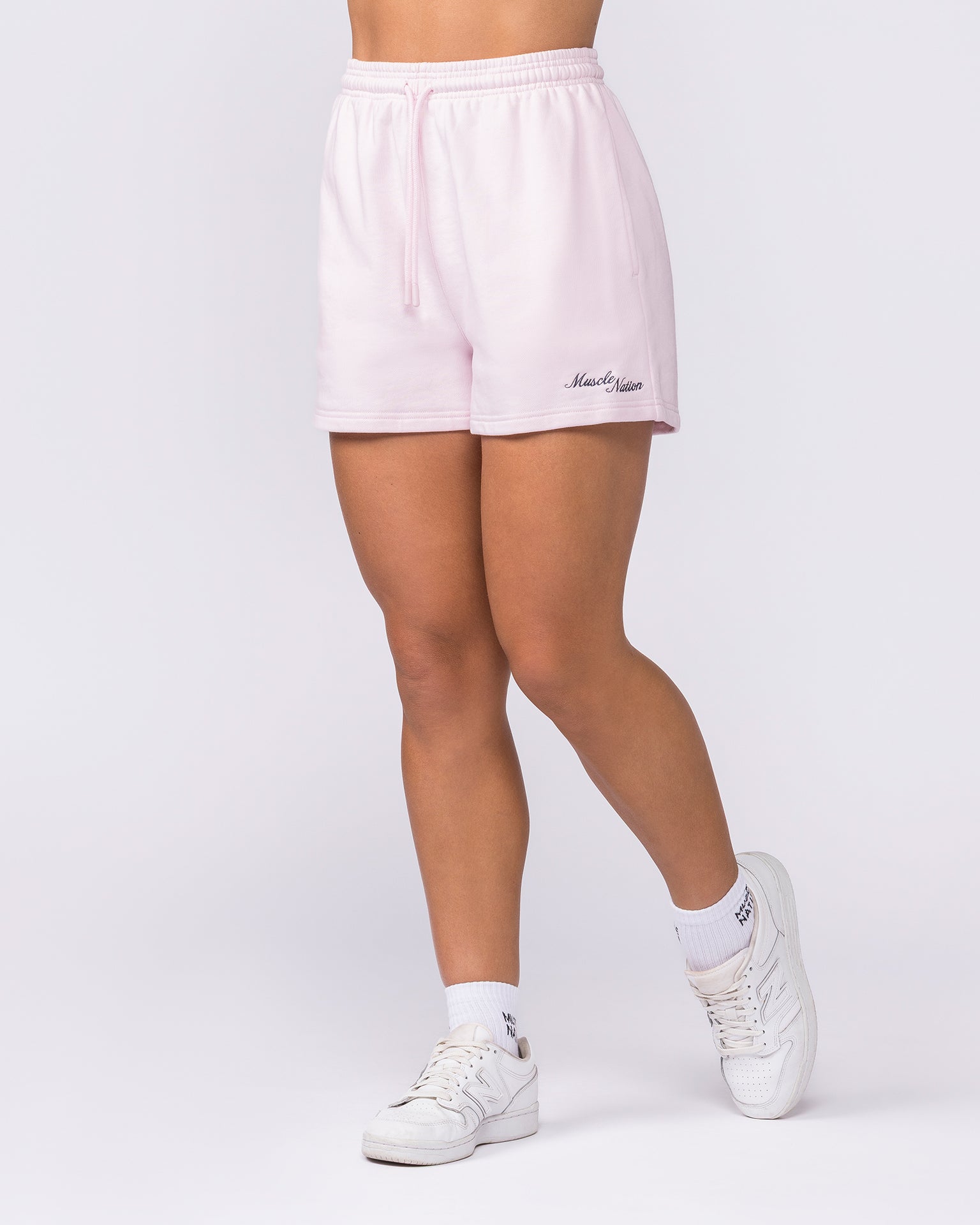 Loopback Lounge Shorts - Babydoll-Shorts-XXS-032624BBYDL-XXS-MNAPPRL49467-3-Muscle Nation
