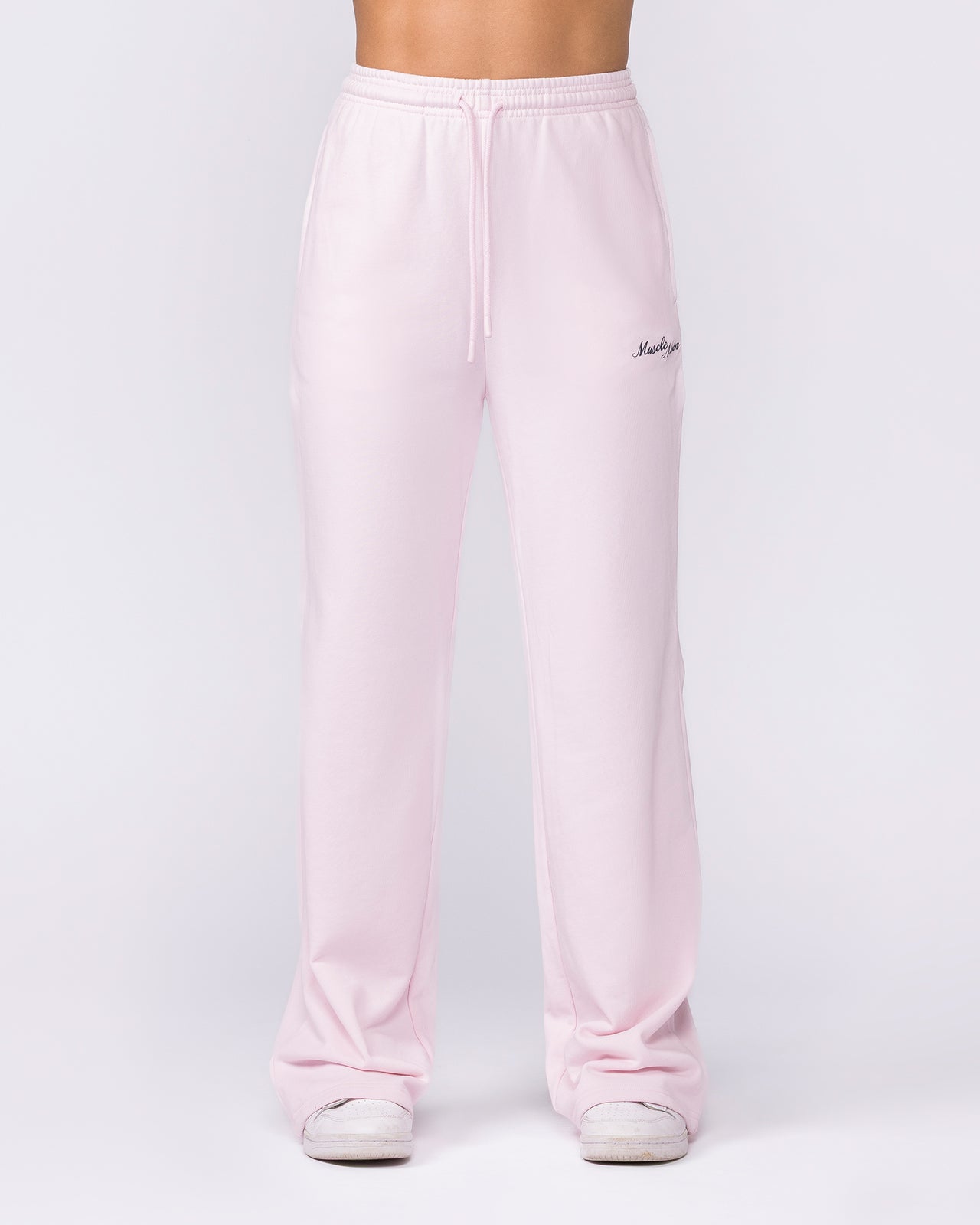 Loopback Straight Leg Trackies - Babydoll-Bottoms-XXS-032623BBYDL-XXS-MNAPPRL49458-3-Muscle Nation