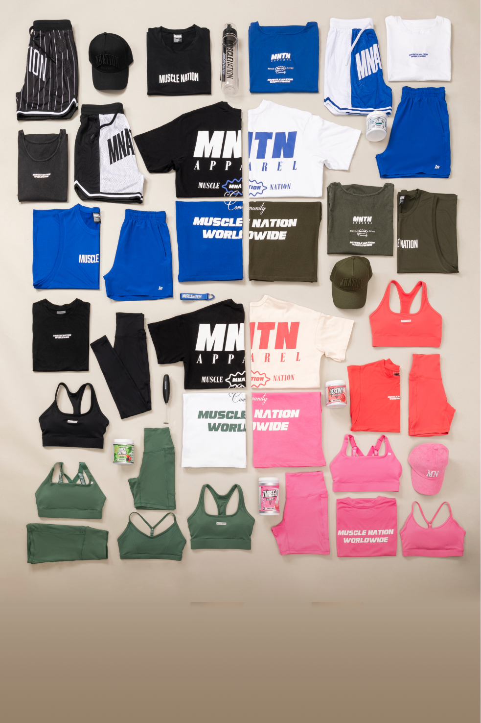 Canadian sales workout apparel