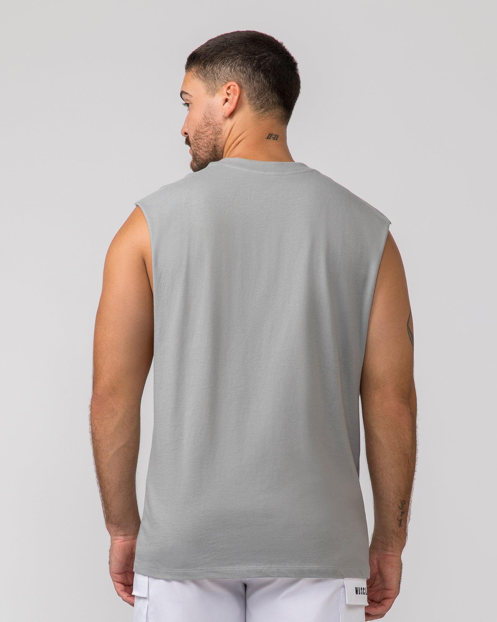 Lifting Muscle Tank - Jet Grey