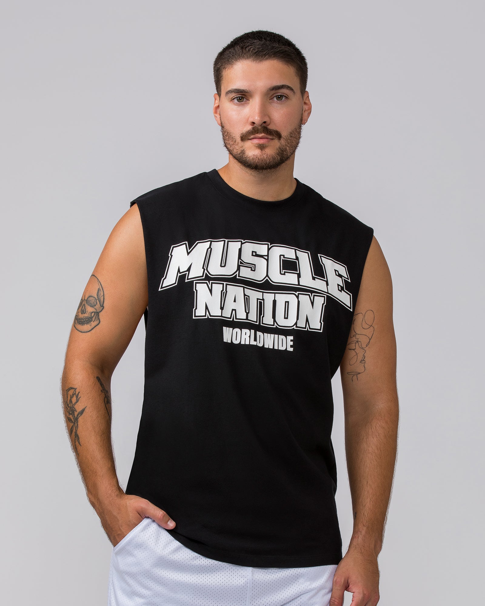 Lifting Muscle Tank - Black - Muscle Nation